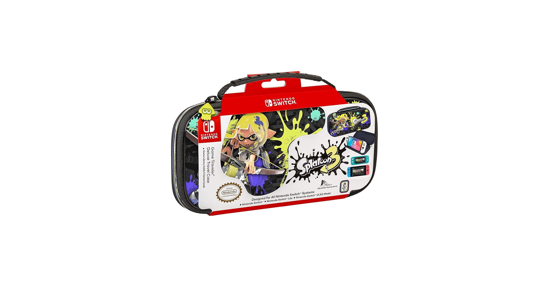 Nintendo Switch Splatoon 3 Edition ケース付 Amazon.com: Game Traveler RDS Splatoon 3 Nintendo Switch